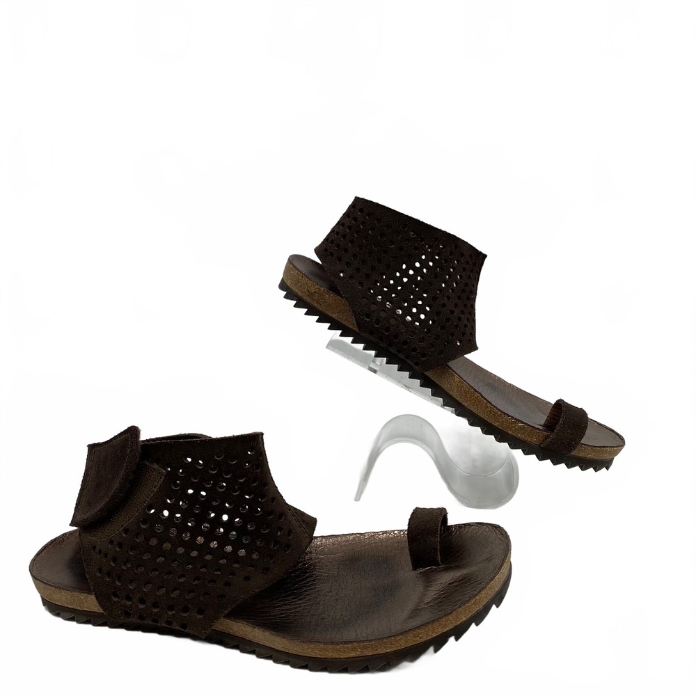 Pedro Garcia Verena Sandals OS | Slip-On Brown Women's Sandals